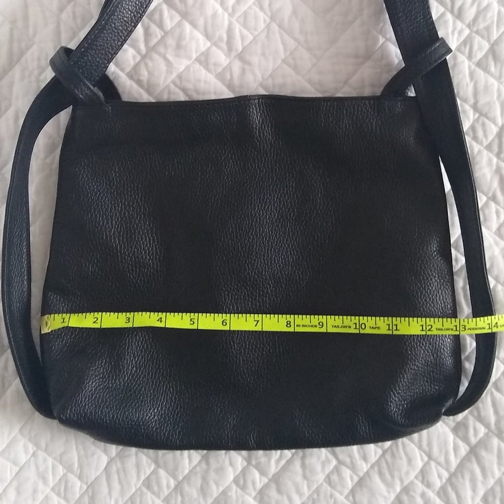 Antonella Ferrante black leather convertible shoulder bag/backpack - Picture 4 of 5